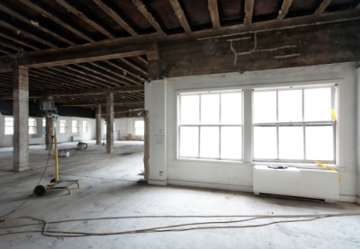A large office space in the middle of Commercial Remodeling in Springfield IL