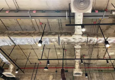 Protective construction is seen. Mid-Illinois Companies does commercial construction in Macomb IL.